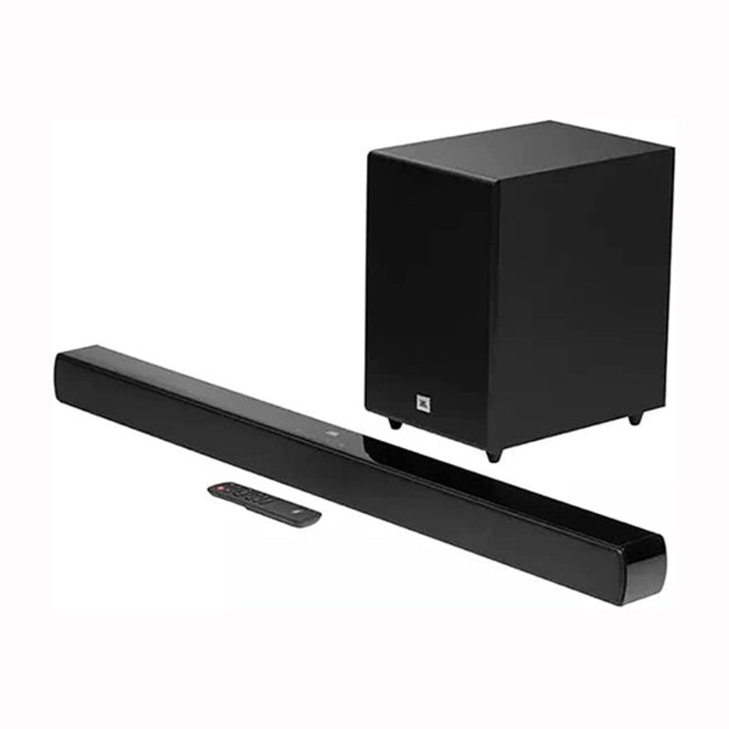 JBL Cinema SB170 2.1 Channel Soundbar with Wireless Subwoofer, Powerful 220W Output, Dedicated Sound Mode, Deep and Thrilling Bass, Dolby Digital Embedded, Bluetooth Streaming – JBLSB170BLKUK