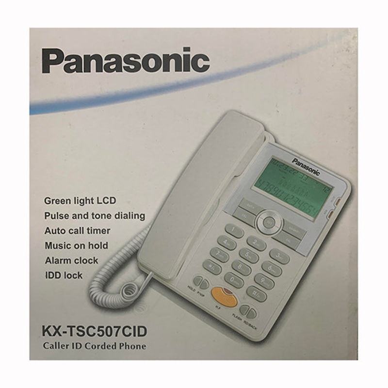 Panasonic Caller ID KX-TSC507CID – Corded Phone