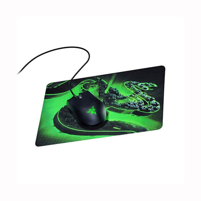 Razer Abyssus Lite & Razer Goliathus Mobile Construct Edition 15m. Soft Small Multi-Colour – Mouse and Mouse Mat Bundle – RZ83-02730100-B3M1