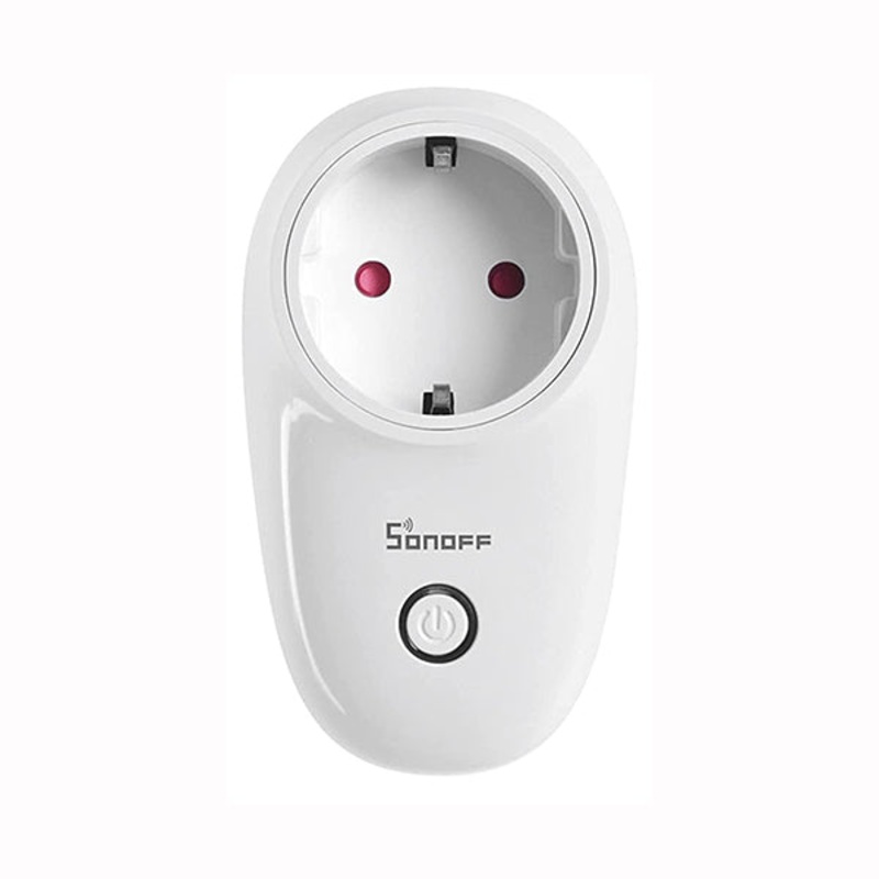 SONOFF S26R2 Smart Socket, Power Socket Smart Plug, Wifi Socket, Works With Amazon Alexa, Echo, Echo Dot, Google Home and IFTTT to Control Your Device Anytime, Anywhere