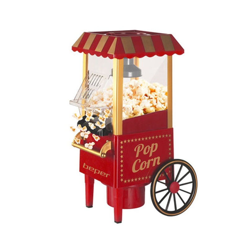 Beper, Popcorn Maker, Bt.651Y|Red|Brand New