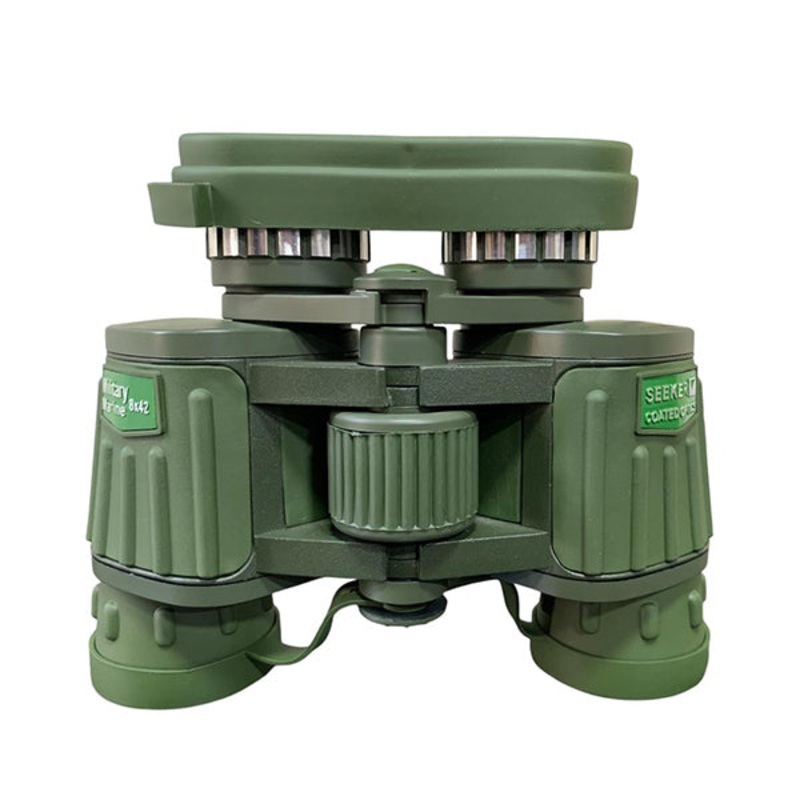 Foldable Top Binoculars 8 X 42, Perfect for Sports, Beach, Travel, Auto Racing, Hunting + Free Carrying Case