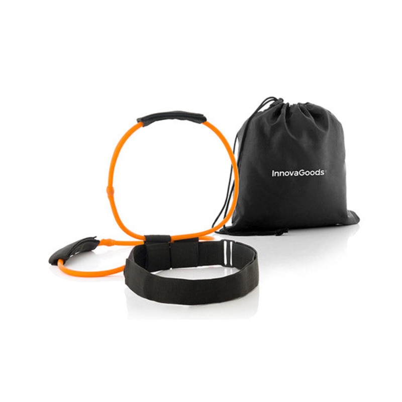 InnovaGoods Belt with Resistance Bands for Glutes and Exercise Guide Bootrainer – V0103038