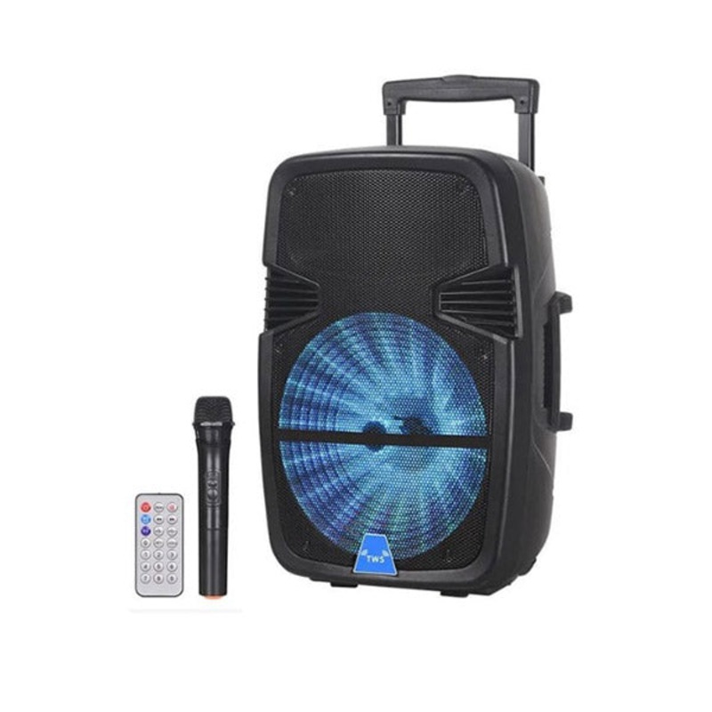 NDR-A15 Outdoor Portable 15-inch Party Speakers with Wireless Mic