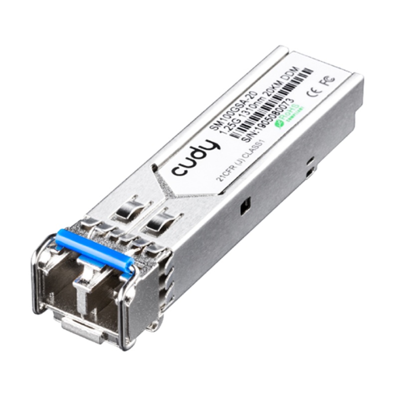 Cudy 1.25Gb/s SFP Module – SM100GSA-20