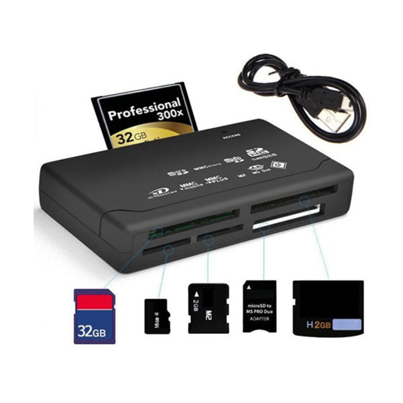 Hay-tech All-In-1 Memory Card Reader USB 2.0