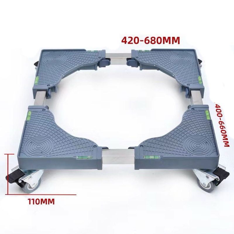 Hay-tech Washing Machine Stand with wheels 42-68cm – WS2