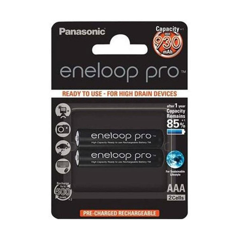 Panasonic Eneloop Rechargeable Battery Pro AAA 950mAh 2BP