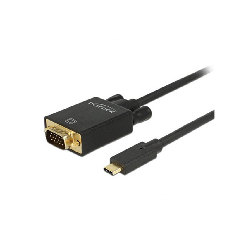 Sanyo CB21 USB Type-C Male Plug To VGA Male Plug, 1m