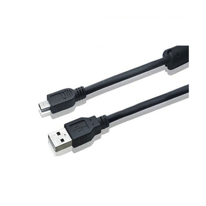 Sanyo CB24 5P USB-A Male To Mini B Charging Cable, 1.5m