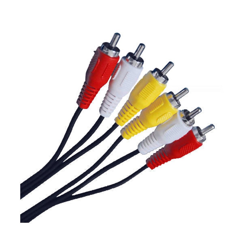 Conqueror Cable 3 x RCA to 3 x RCA 1.5 Meter – C39A