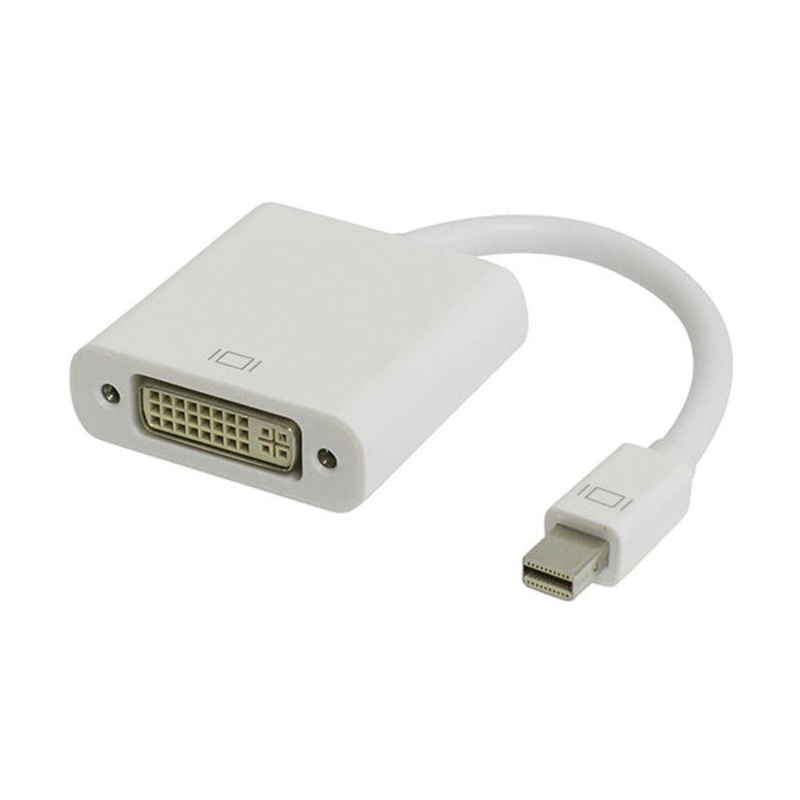 Conqueror Cable Mini Display to DVI Male to Female Adapter – C123I