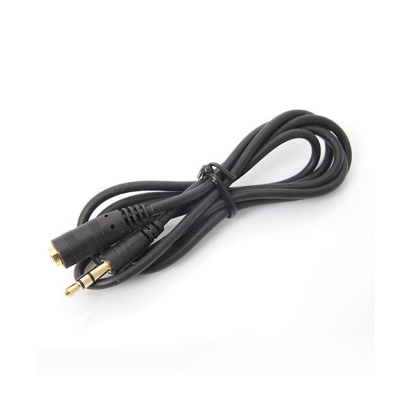 Conqueror Extension Cable Audio 3.5mm Male to 3.5mm Female 5 Meter – C34B