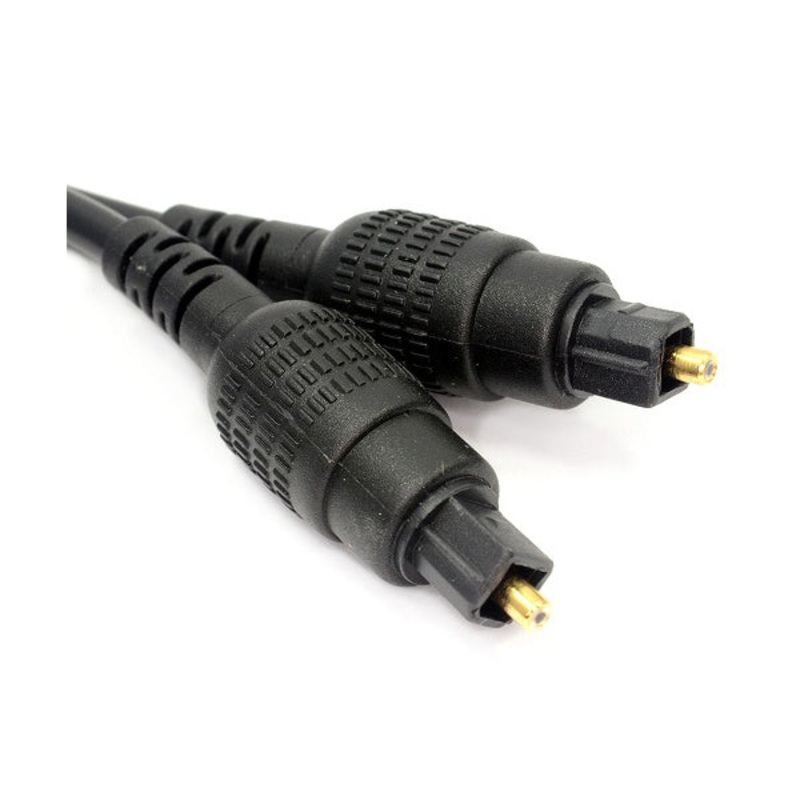 Conqueror Fiber Optic Cable Toslink to Toslink 1.5 Meter Black – C117F