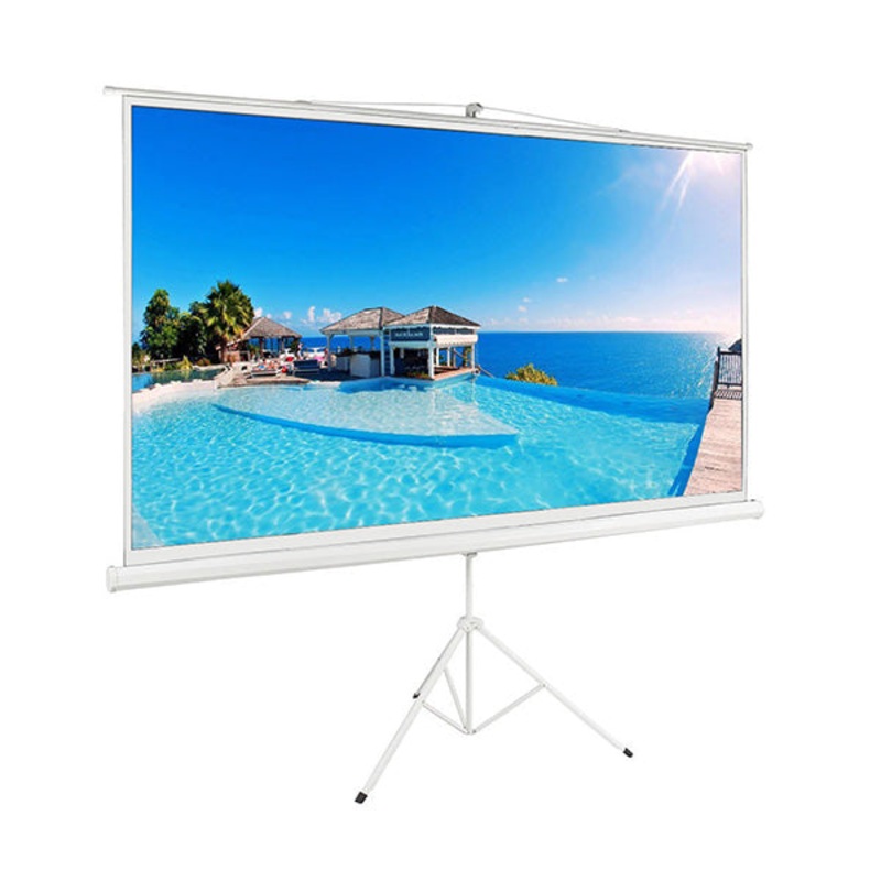 Conqueror Projection Screen 136 with Tripod – HPSC3