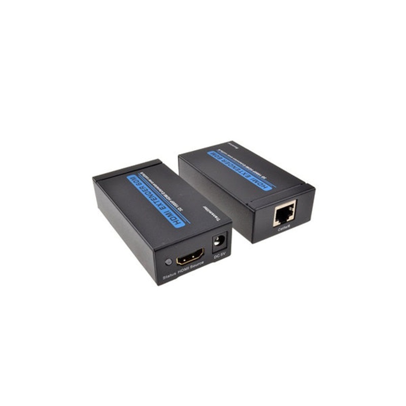 HDMI to RJ45 Extender Adapter over Cat5 / 6 Distance 60m with IR Infrared Full HD 3D – G210B