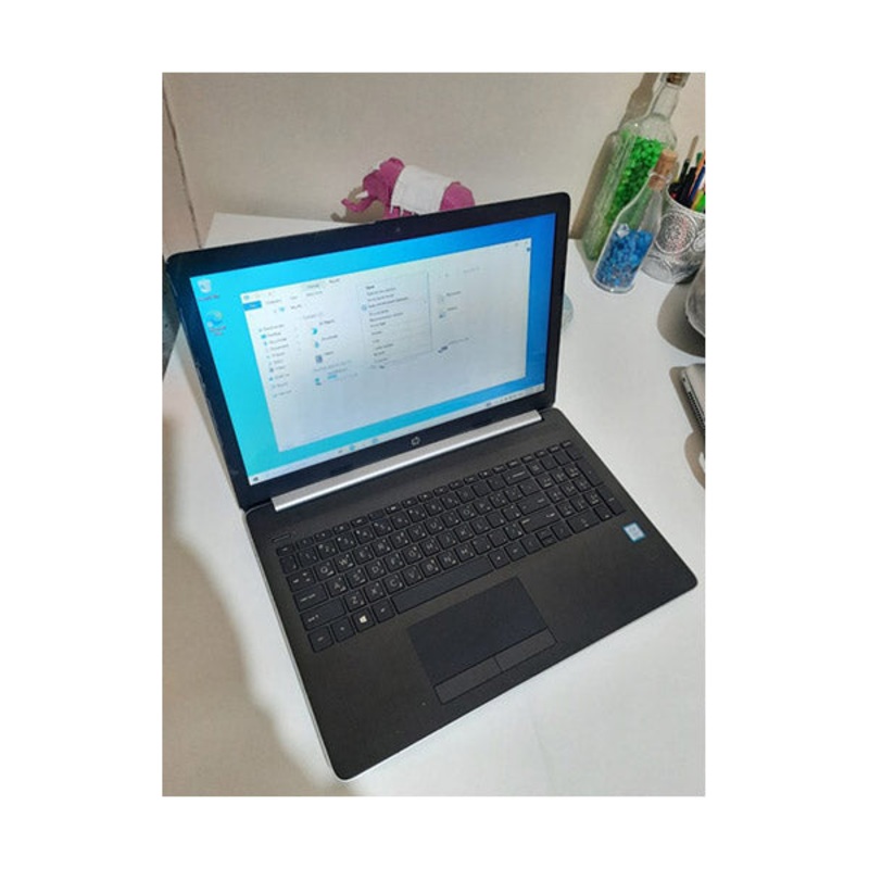 HP 15 Laptop, Intel Core i7 8th Gen, 15.6 Display, 8GB Ram, 256GB NVMe, AR/EN Keyboard, Open Box Like-New