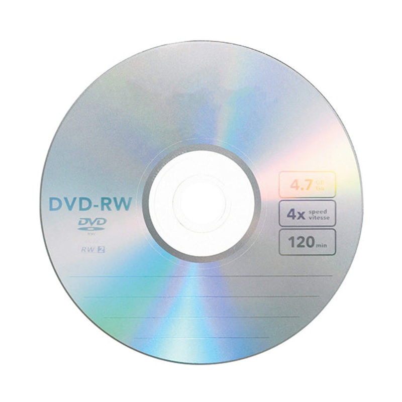 Memory DVD-RW with 4.7 GB Storage Capacity and 4x Writing Capability Set of 1 for Music, Video, and Data – M21
