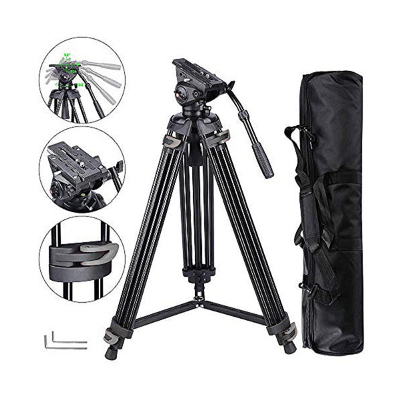 Anyall Professional Tripod 360 degree Ball Head with Bag 6 Kg Load – AT9908