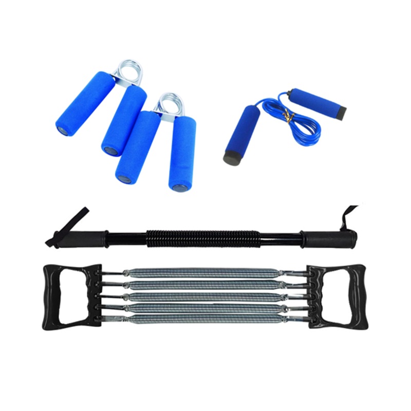 Gym 4-Way Training 5 Pcs Set|Blue|Brand New