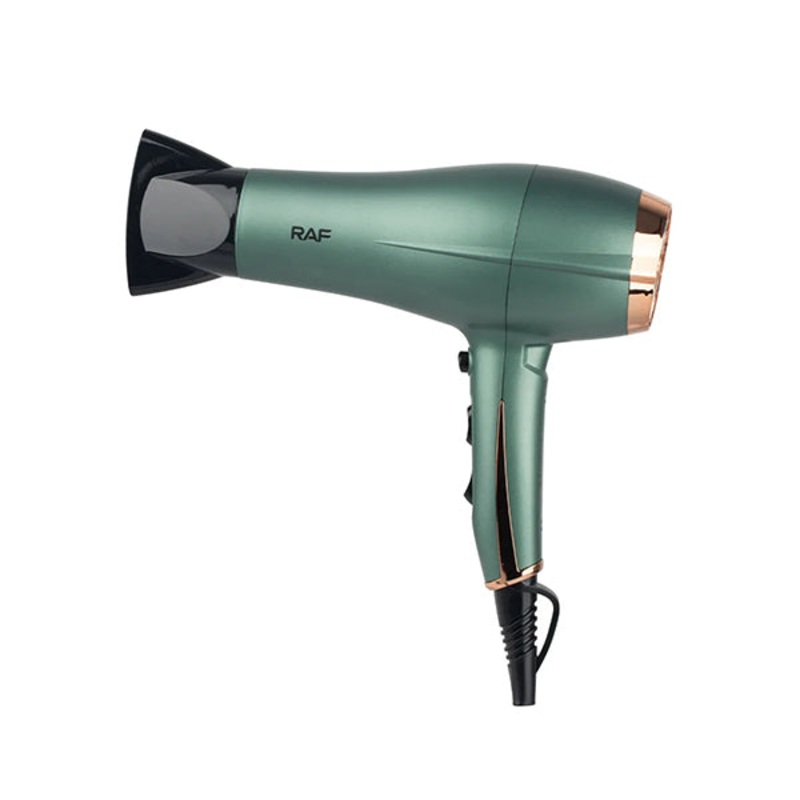 RAF Hair Dryer 2200W R-409|Black|Green|Brand New