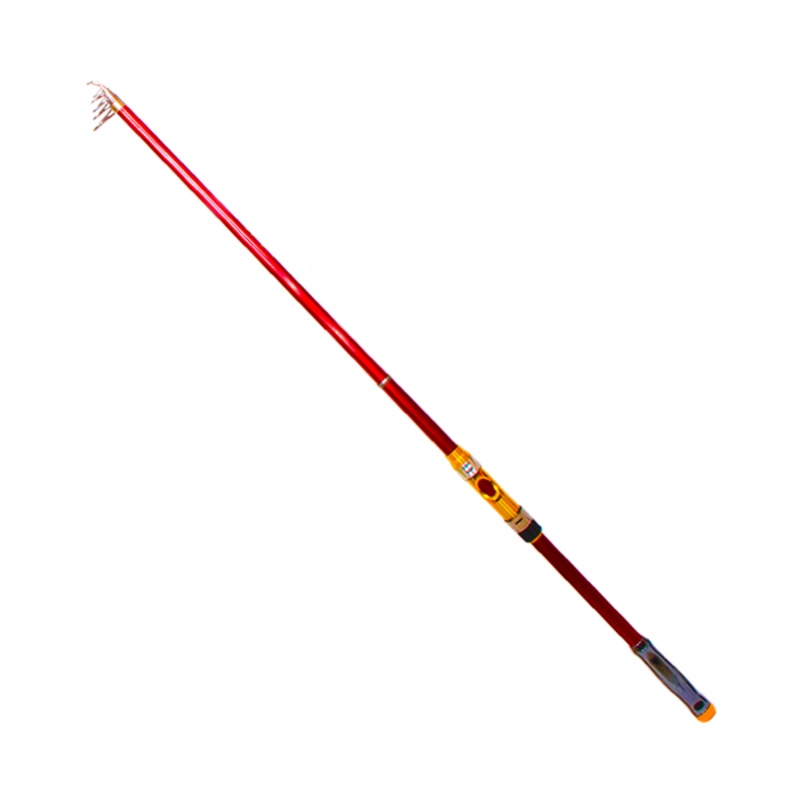Red & Gold Spinning Fishing Rod – 3.6m
