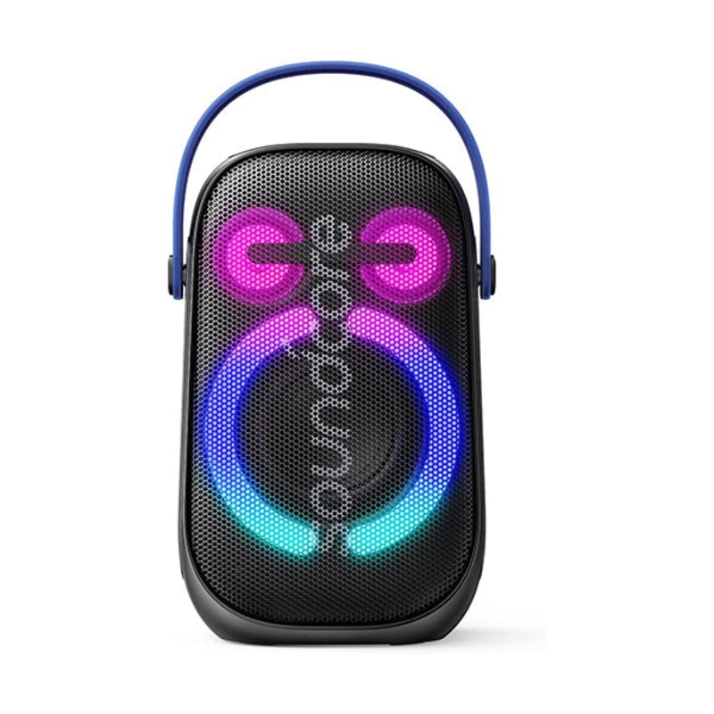 Soundcore Anker Rave Neo 2 Portable Speaker with 80W Stereo Sound, PartyCast 2.0, Light Show, IPX7 Waterproof (Floats on Water) 18H Playtime, Customizable EQ & Bass Up for Party, Tailgating, Backyard
