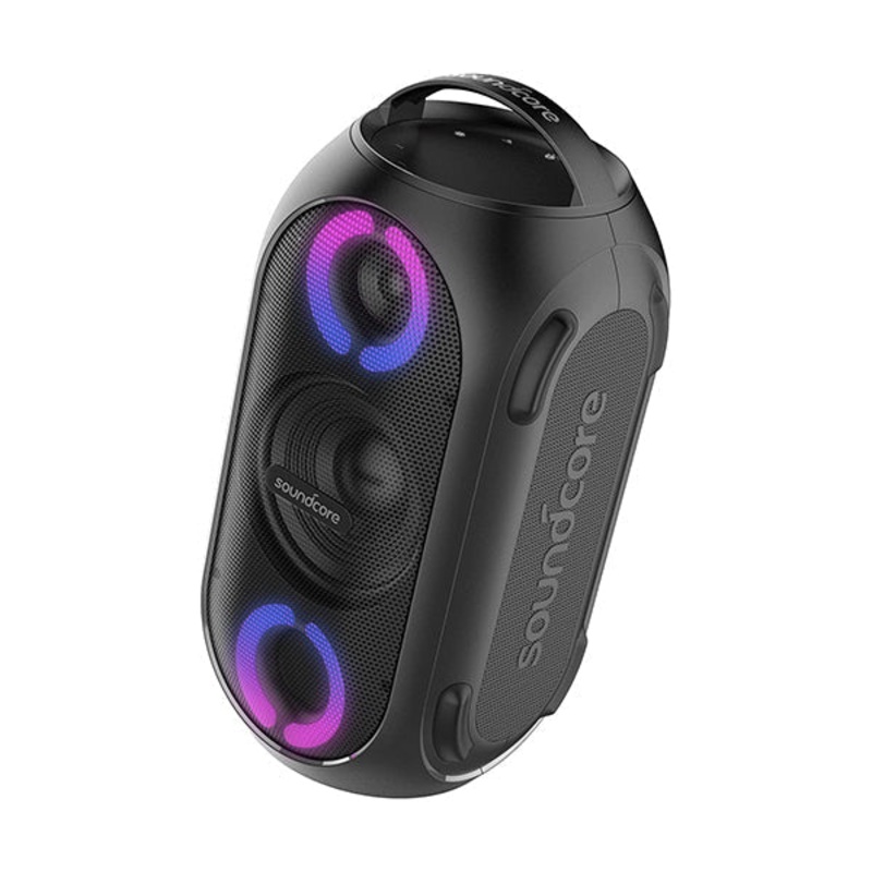 Soundcore Anker Rave PartyCast Portable Party Speaker, Huge 101dB Sound, PartyCast Technology, Fully Waterproof, USB Charger, Beat-Driven Light Show, App, Party Games, for Outdoors