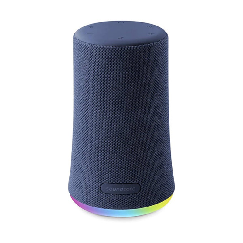 Soundcore Flare Mini Bluetooth Speaker, Outdoor Bluetooth Speaker, IPX7 Waterproof for Outdoor Parties, LED Light Show with 360 Sound and BassUp Technology