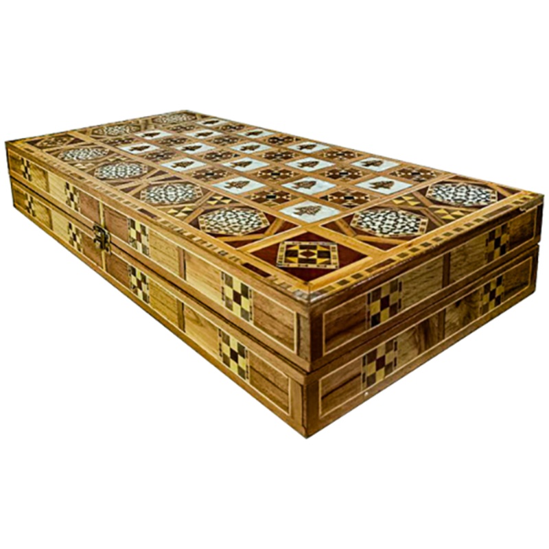 Cedar Backgammon Boardgame – Plastic Bricks