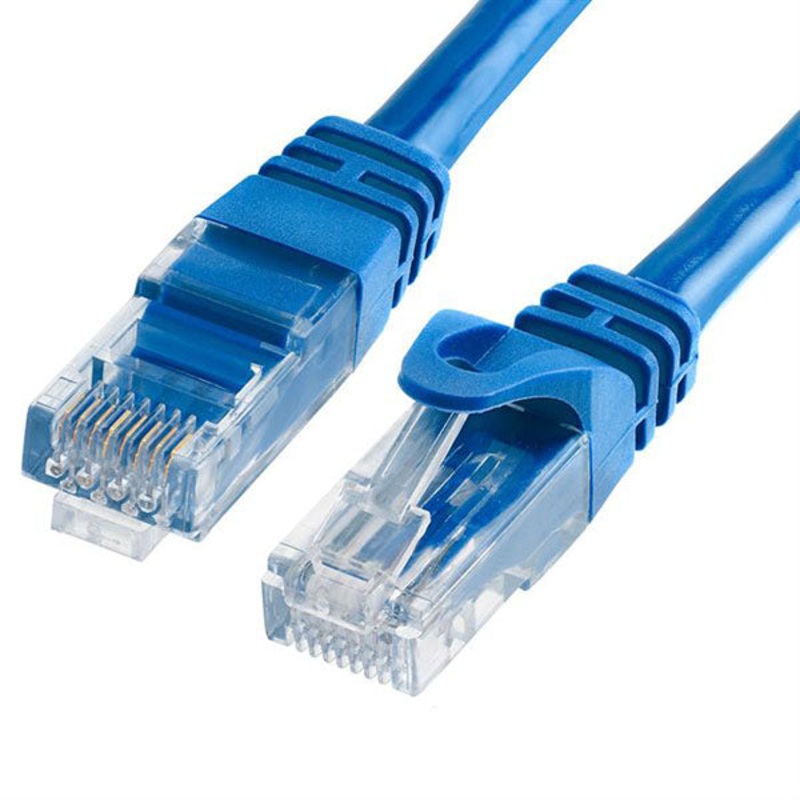 Conqueror Ethernet Cable Supports Cat6 / Cat5e / Cat5 Standards 550MHz 10Gbps RJ45 Computer Networking Cord 5 Meter – C87H