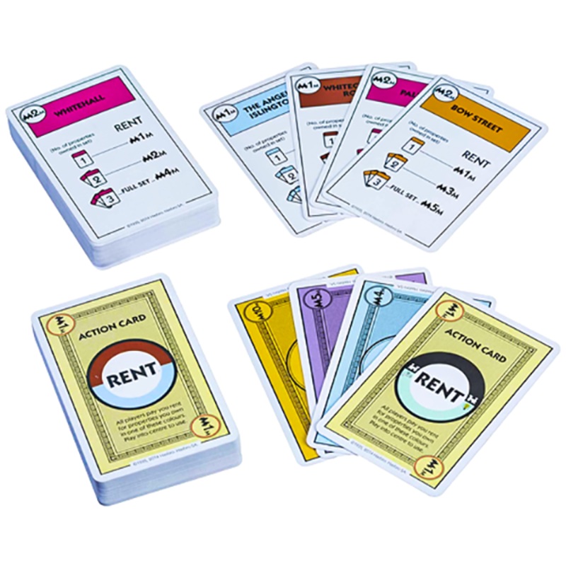 Monopoly Deal Card Game|White|Brand New
