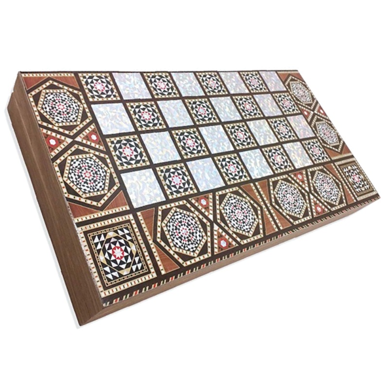 Standard Backgammon Boardgame – Plastic Bricks