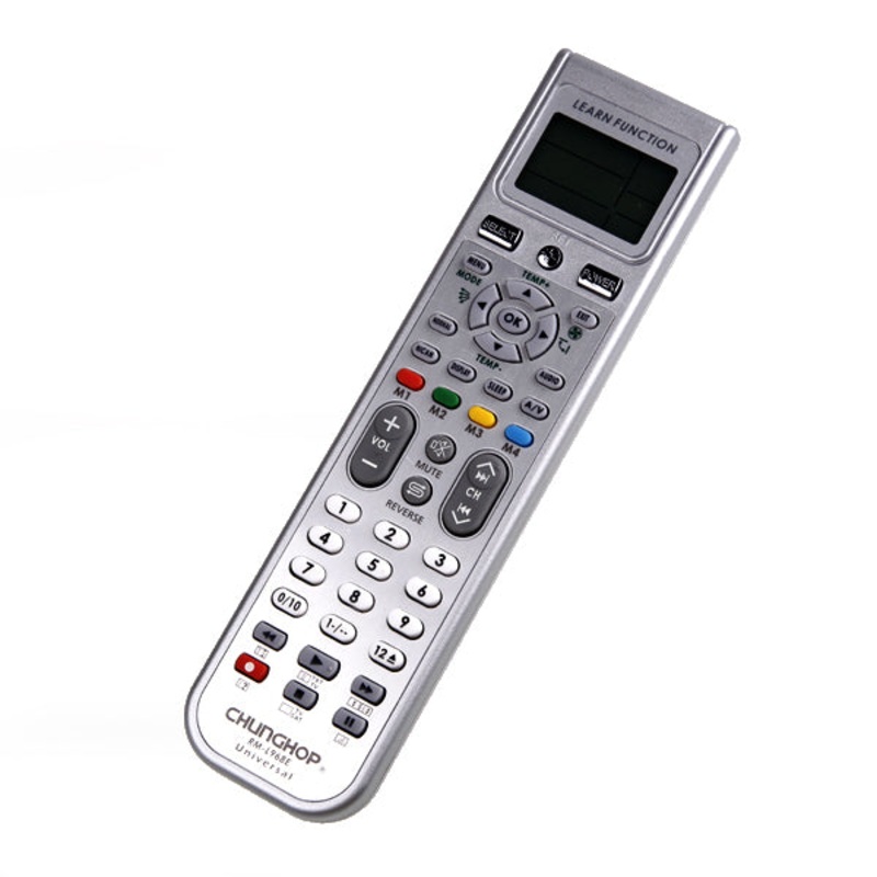 Chunghop All-in-One Universal Remote Control for TV / VCR / SAT / BCL / CD / DVD / A/C – RML968E