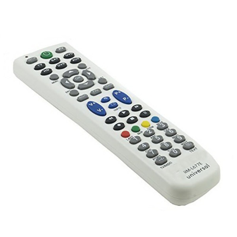 Conqueror All-in-One Universal Remote Control for TV / VCR / SAT / BCL / CD / DVD / A/C – RML677E