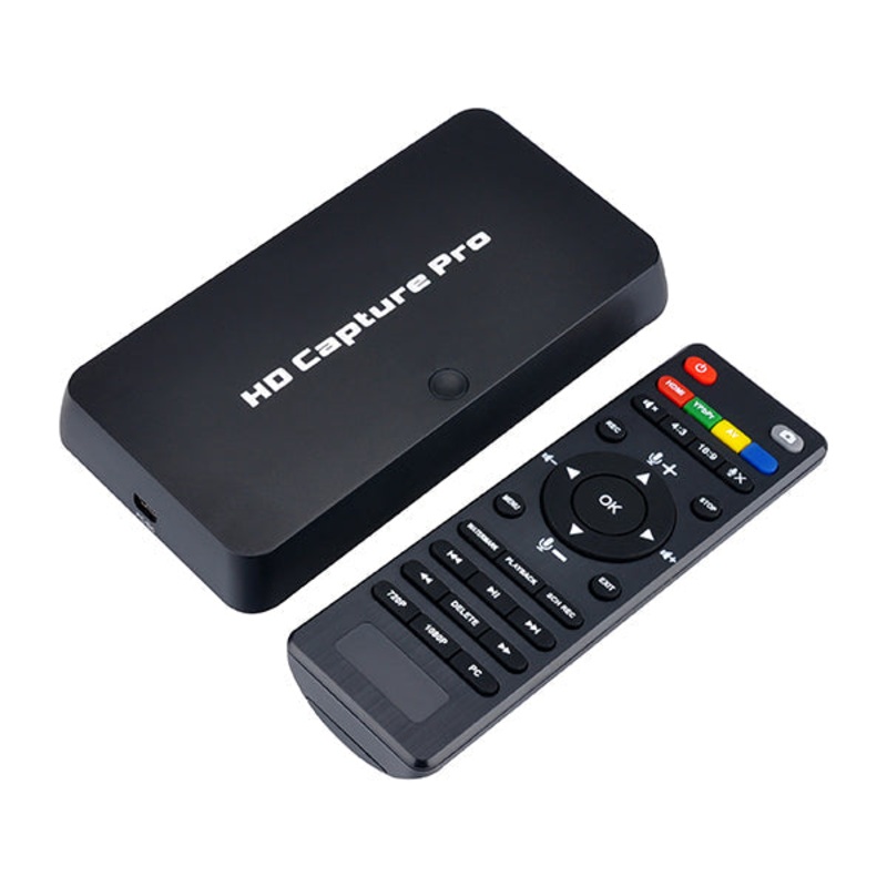 Conqueror Audio and Video Capture USB Adapter HDMI, CVBS, Ypbpr for Streaming & Recording – GNX009