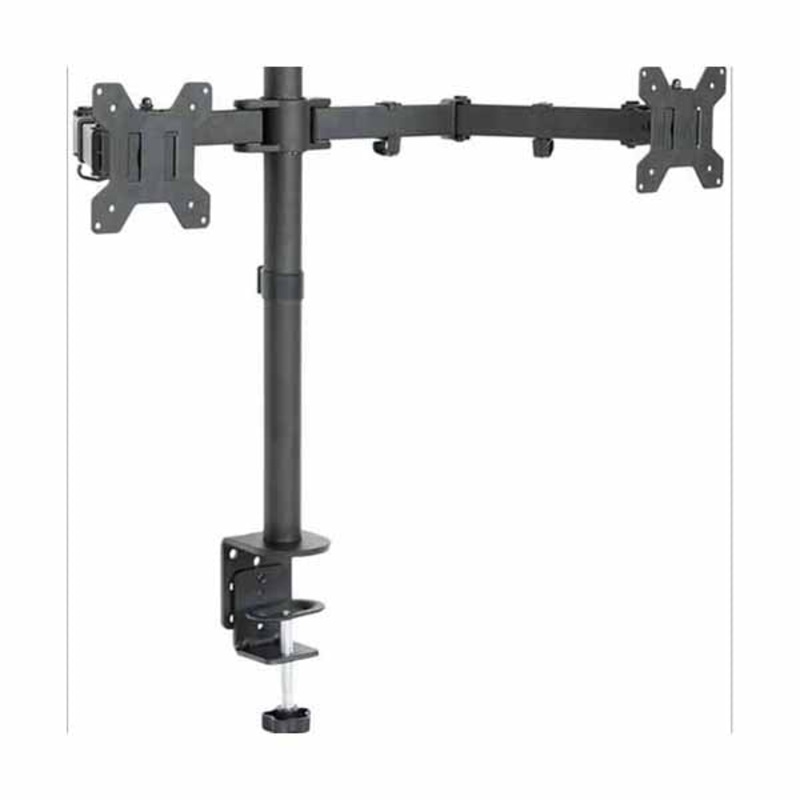 Conqueror Table Stand Desk for 2 X LED, LCD, Plasma TV 13 to 27 Inches – MS02
