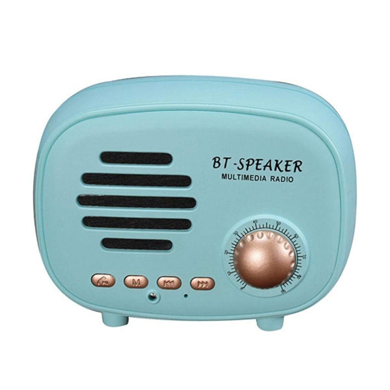 Multimedia Radio Bluetooth Speaker Blue – Q108