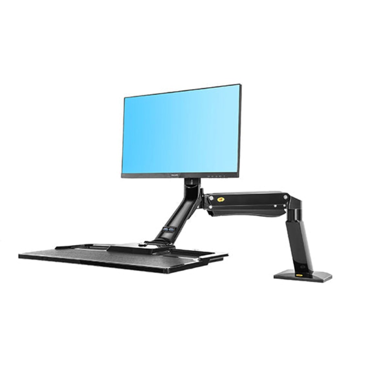 NB Standing Desk Sit Stand Adjustable Work Station Heavy Duty Fits 22-32 Inch – NB40