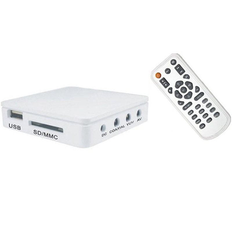 Real HDD Media Player HD 720p with Remote – HD102