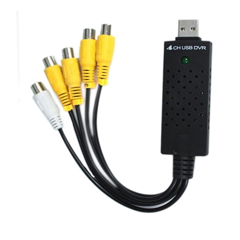 USB 4 Channel DVR Video Capture Adapter for CCTV Camera Surveillance System – BR286