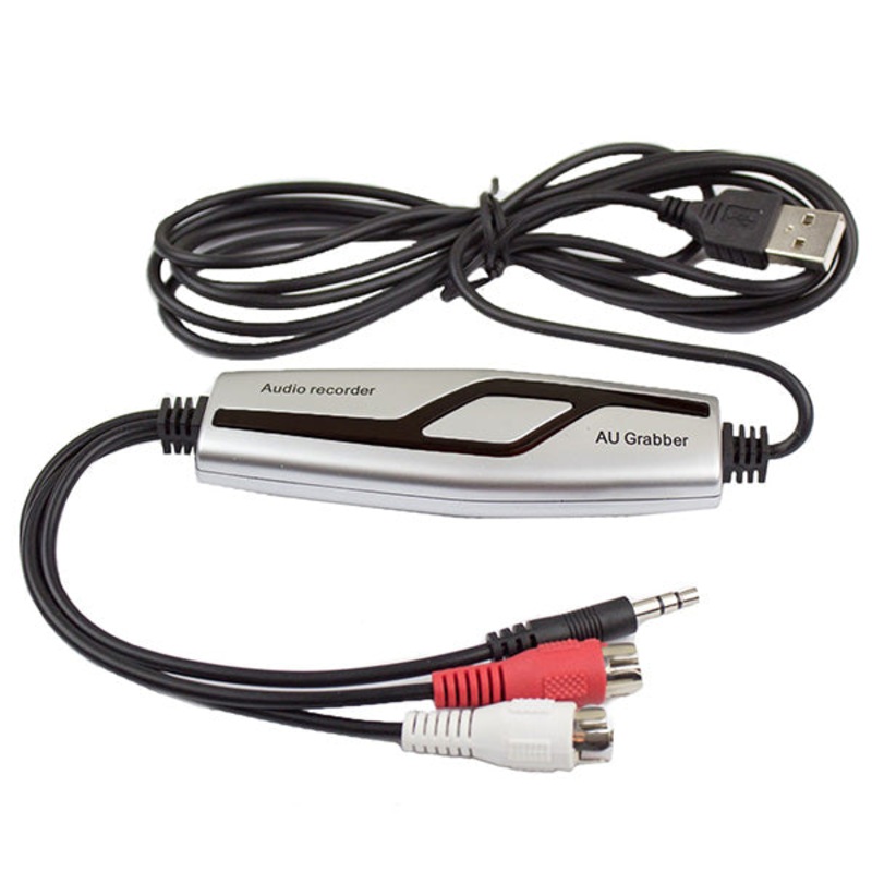 USB Audio Capture Card Convert Cassette to MP3 – BR601