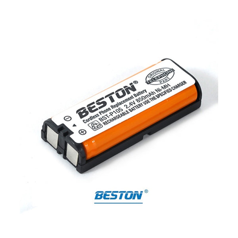 Battery Rechargeable Ni-MH Cordless Handy Phone Replacement Battery 2.4V 850 mAh – P105