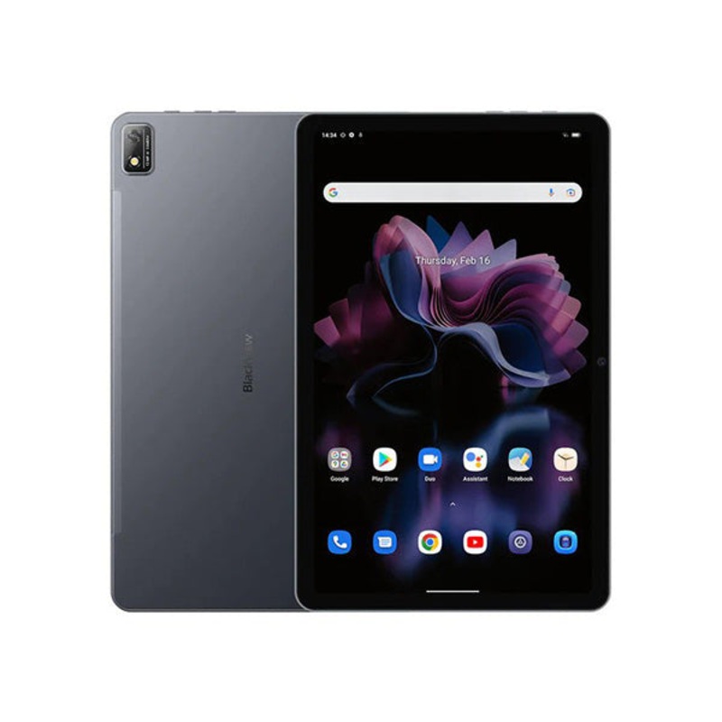 Blackview Tab 16 4G 11-inch 2K FHD+ Display Unisoc T616 8GB RAM + 6GB Extended Memory (total of 14GB)+256GB Storage, 7680mAh Battery Widevine L1 Android Tablet PC