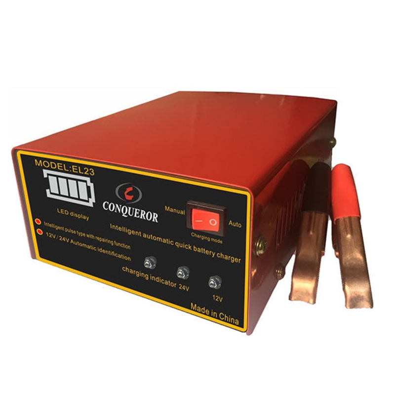 Conqueror Battery Charger 12V / 24 Volt 10 Amp – EL23