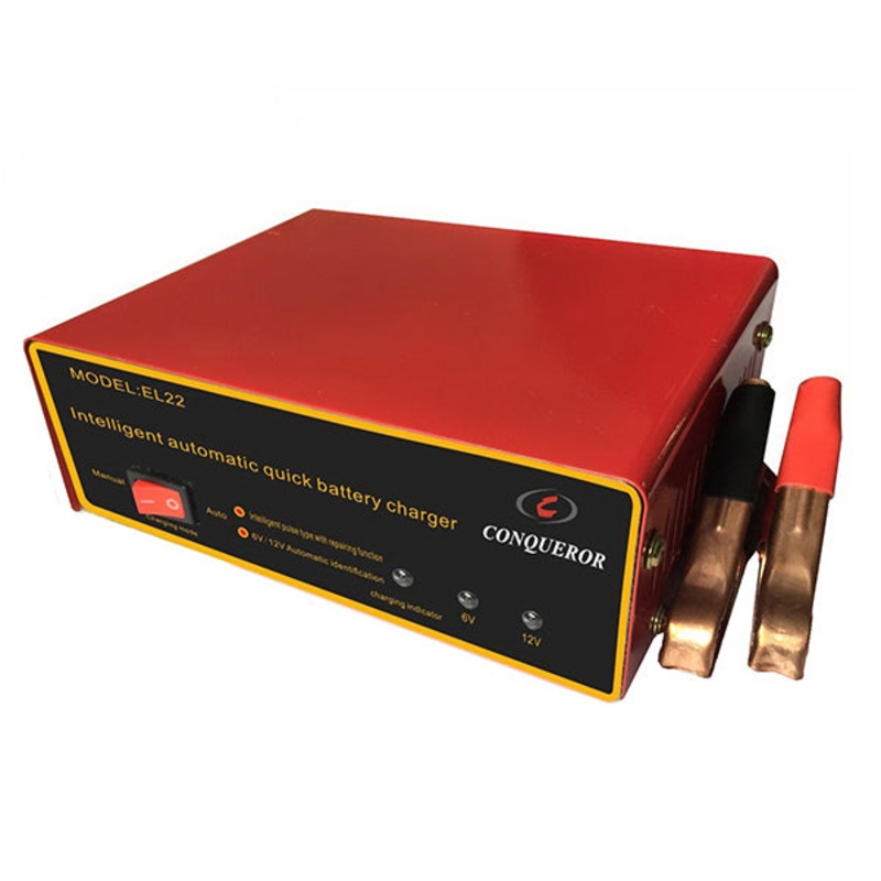 Conqueror Battery Charger 6V / 12 Volt 10 Amp – EL22