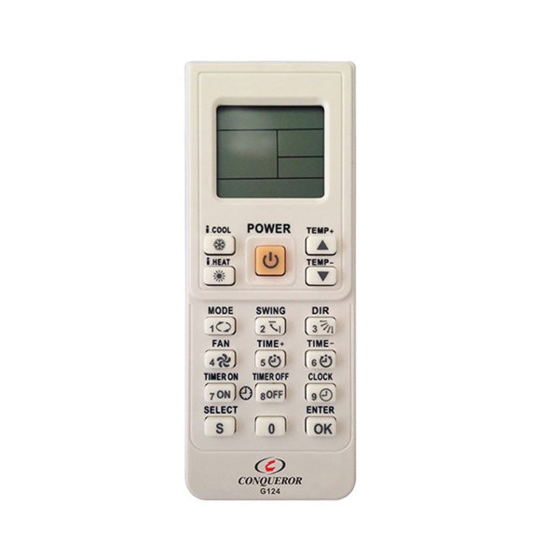 Conqueror Universal A/C Remote Control – G124