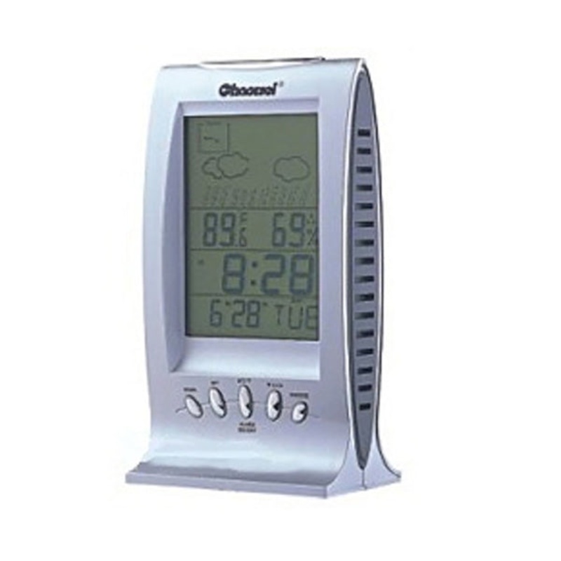 Digital Weather Station Thermometer Hygrometer Temperature and Humidity Monitor Alarm Clock – DC803