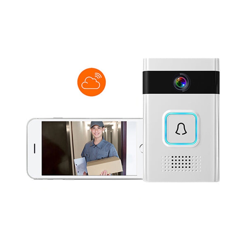 Ezfun Smart Wireless Doorbell Connect to Smartphone – D01