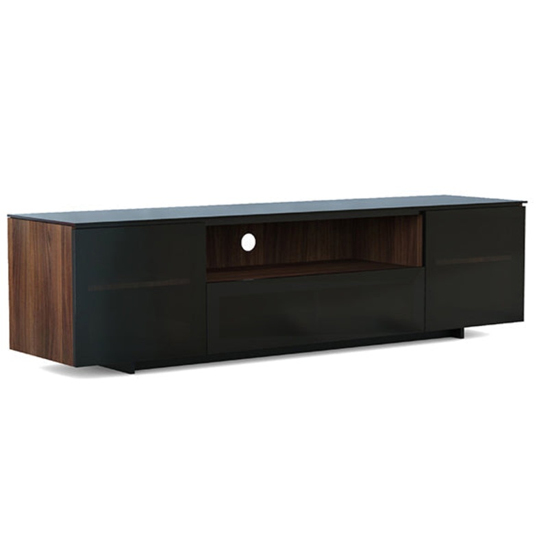 Table Stand Walnut Gloss Wood TV Console – HT60B
